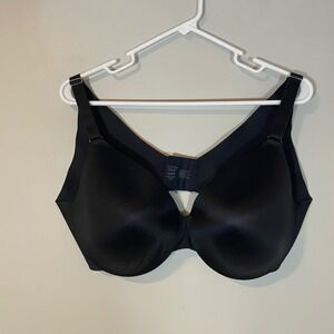 Soma Vanishing Back Full Coverage Underwire Bra Black 42DD 102201 Classic